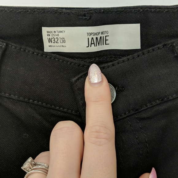 High waisted skinny jeans - Picture 2 of 2